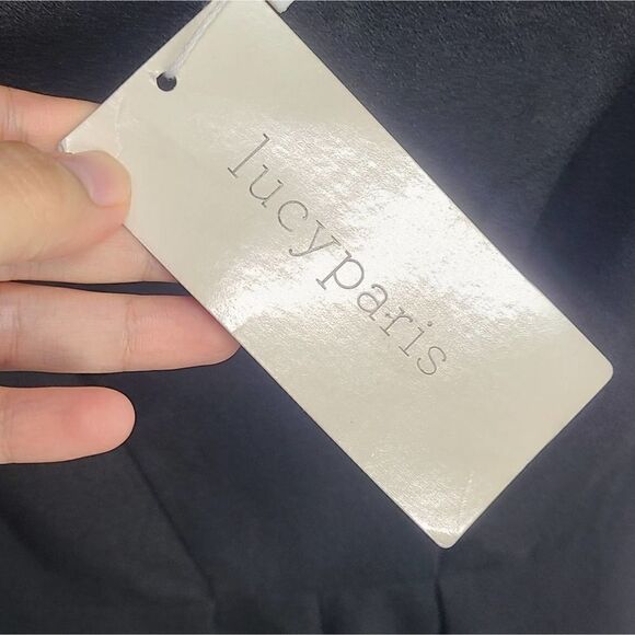 Revolve Women's Say it Ain't So Romper in Black Size Small - Picture 5 of 7